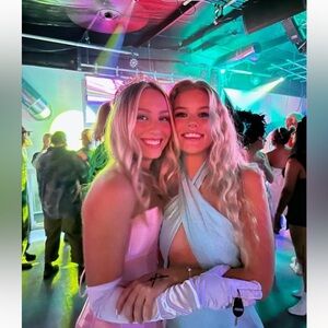 $345 Simon Miller Yabba Dress in Blue Breeze